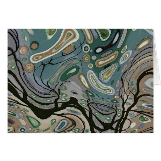 Wind - Abstract Greeting Cards