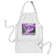 Wind Blown Dianthus Apron