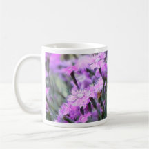 Wind Blown Dianthus Mugs