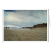 Wind Blown Sand Card