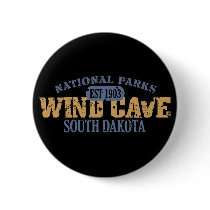 Wind Cave National Park Pinback Buttons