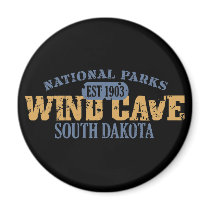 Wind Cave National Park Magnets