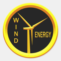Wind Energy Sticker