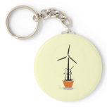 Wind Flower Key Chains
