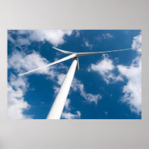Wind mill power generator posters