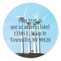 Wind Power (1) Round Sticker