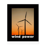 Wind Power design! Postcards
