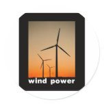 Wind Power design! Sticker