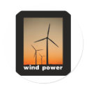 Wind Power design! stickers