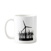 wind power environment mug