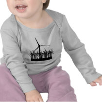 wind power environment t shirts