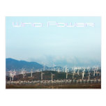 Wind Power Post Card