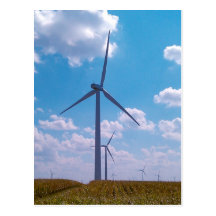 Wind Power Postcard