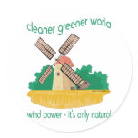 WIND POWER stickers