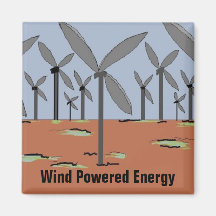 Wind Powered - magnet