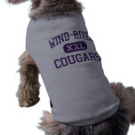 Wind River - Cougars - Middle - Pavillion Wyoming pet clothing