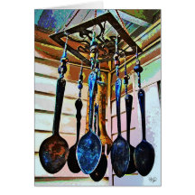 Wind Spoons Greeting Card