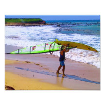 Wind Surfer, 11 x 14 Print Photo