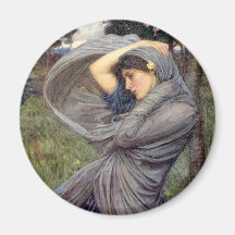 Wind Swept - Round Magnet