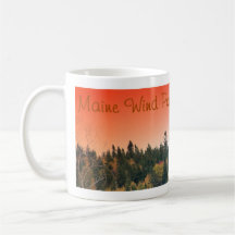 wind turbine coffee mug