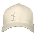 Wind Turbine Hat_8036 embroidered hats