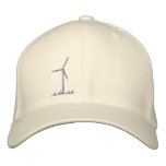 Wind Turbine Hat_8036 embroidered hats