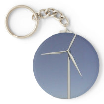 Wind Turbine Keychain