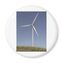 Wind Turbine Fridge Magnet