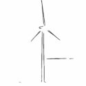 Wind Turbine Polo T_7317 t-shirts