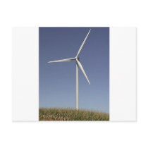 Wind Turbine Postcard