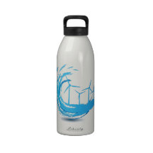 Wind Turbine Water Bottle