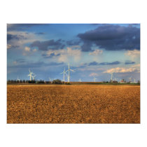 Wind Turbines 1 Photographic Print