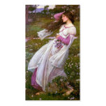 Windflowers by John Waterhouse Business Cards