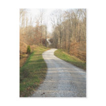 Winding Country Road Post Cards