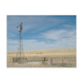 Windmill and cattle under western Kansas Skies Post Cards