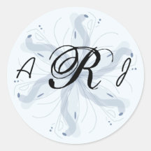 Windmill Monogram Stickers