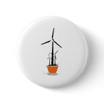 Windmill pot pinback buttons