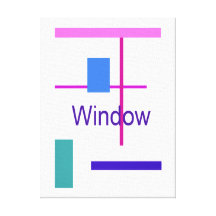 Window 2 canvas print