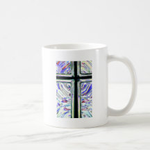 Window Art Cross 2 Coffee Mug