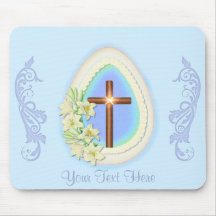 Window Egg and Cross Mouse Pads
