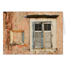 "Window in Dubrovnik" Card