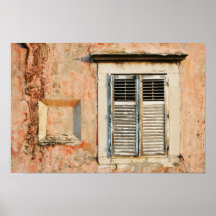"Window in Dubrovnik" Poster
