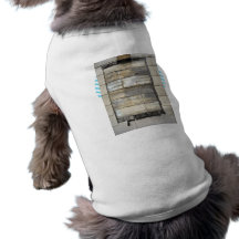 Window In The Old Wooden House Dog Tee
