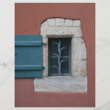 Window, Laufenburg, Switzerland Flyer Design