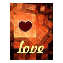 Window Light Love Postcard