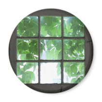 Window Refrigerator Magnet