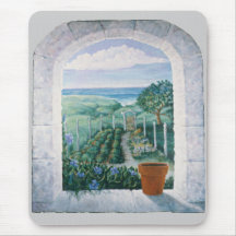 Window to the Garden Mousepad