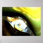 Window to the Soul Abstract Poster