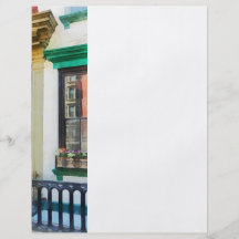 Window With Reflections and Windowbox Personalized Flyer