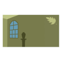 Windows and Leaves Business Card